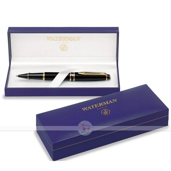 Шариковая ручка Waterman Expert Black (CT 20 029) - фото 5