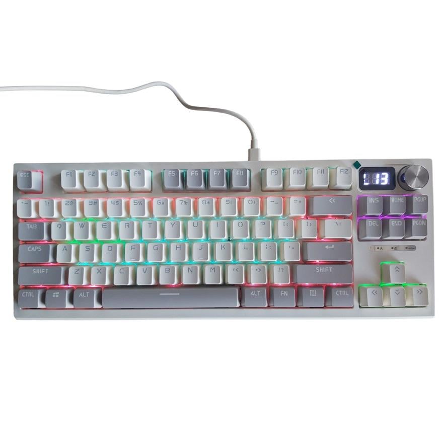 ᐉ Клавиатура механическая Langtu LT84 проводная RGB/USB с индикаторным ...