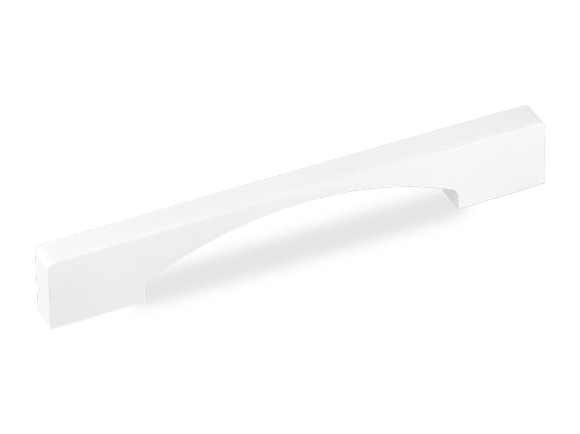 Мебельная ручка скоба Virno Lines 655/160 Soft Touch Белый (133449)
