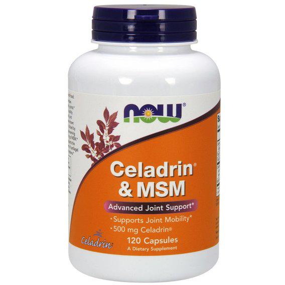 Комплекс для суставов NOW Foods Celadrin & MSM 500 мг 120 Caps