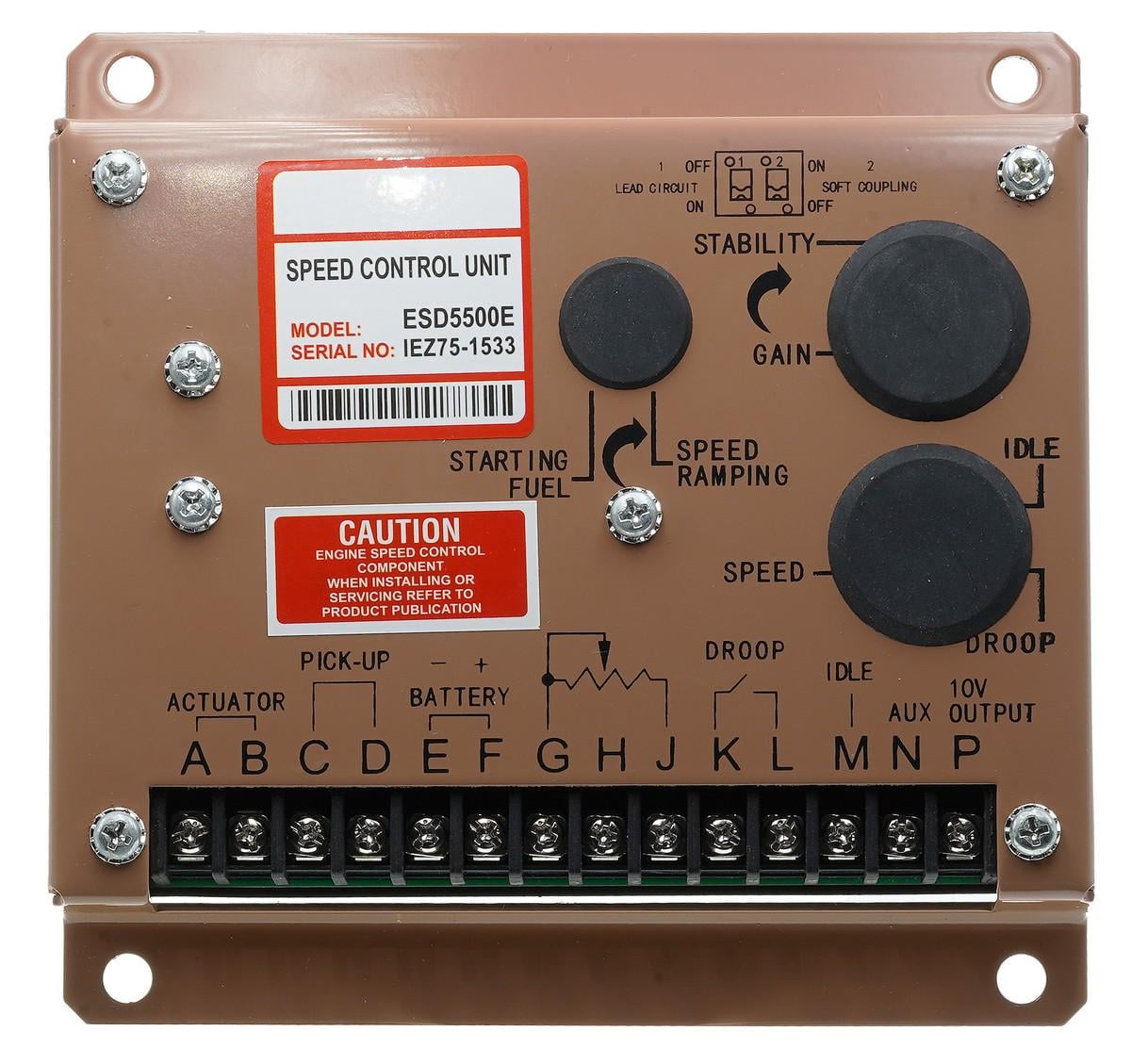 Регулятор скорости вращения двигателя MPU ESD5500E дизельного генератора (gen1905)