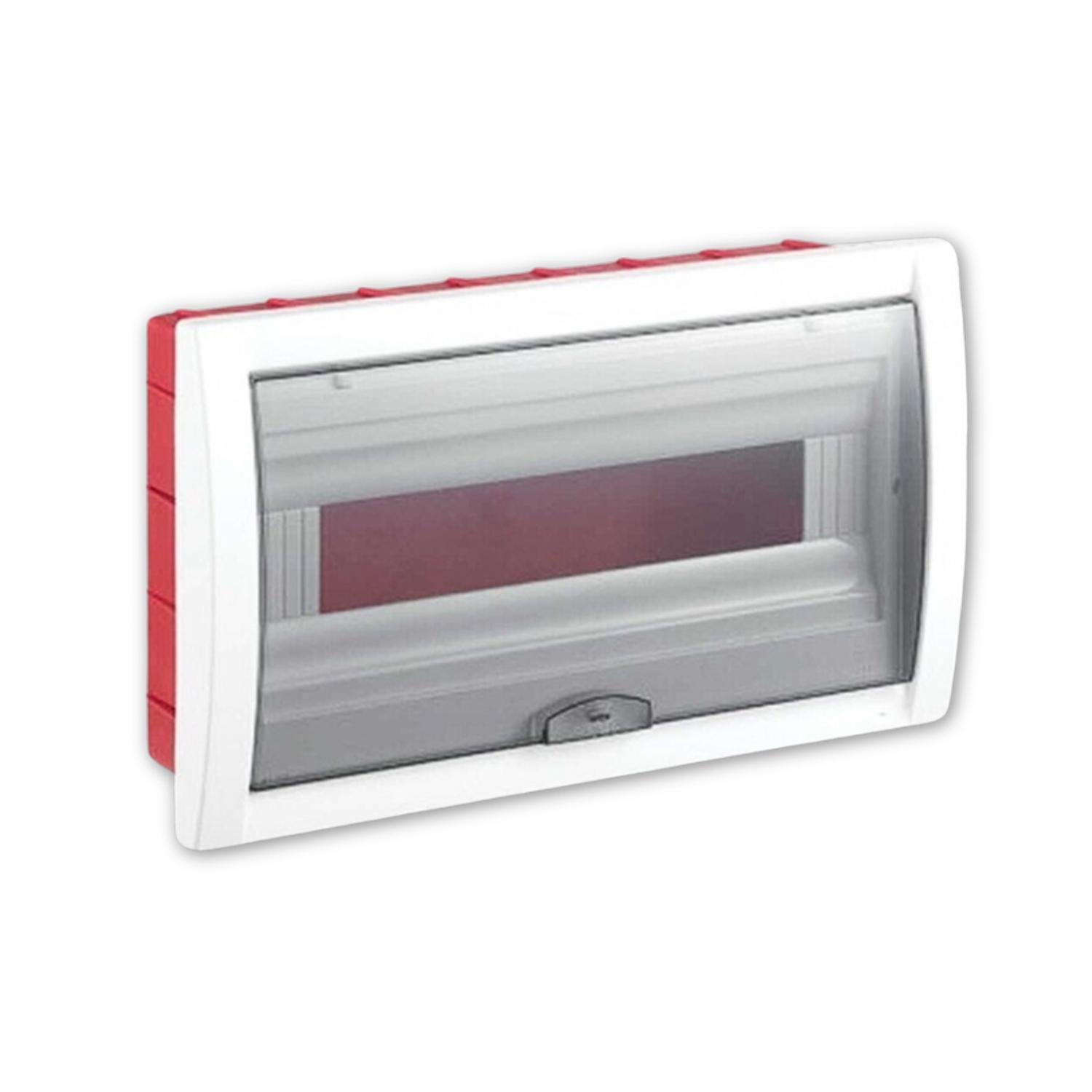 Распределительный щит УЭК ЩРВ-П-18 18 модулей пластик 213x366x100 мм встроенная прозрачная дверь (MDK23-V-18-40-UEC) Распределительный щит УЭК ЩРВ-П-18 18 модулей пластик 213x366x100 мм встроенная прозрачная дверь (MDK23-V-18-40-UEC)