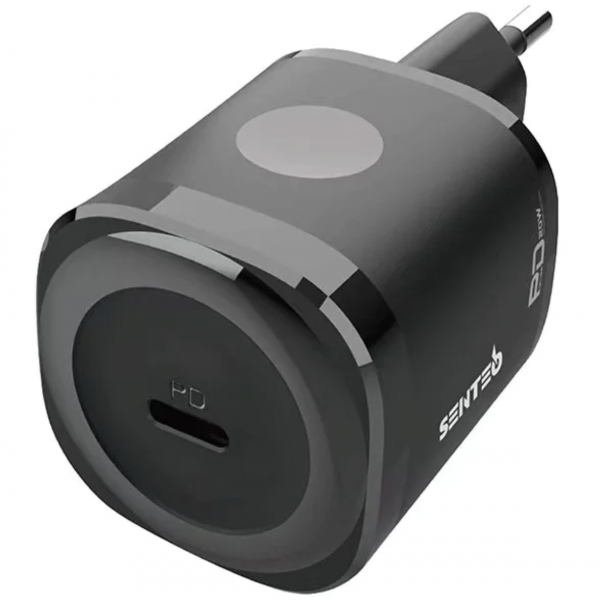 Адаптер питания Senteo Z-02 USB-C PD 20 W Black