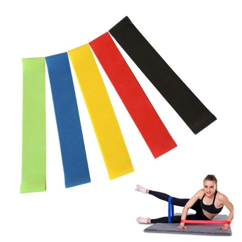 Набор резинок для фитнеса и спорта Kayfovo GS-1723 5 лент и чехол (28662) - фото 3 Набор резинок для фитнеса и спорта Kayfovo GS-1723 5 лент и чехол (28662) - фото 3