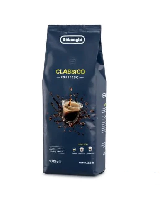 Кава в зернах DeLonghi Classico 1 кг (13356452)