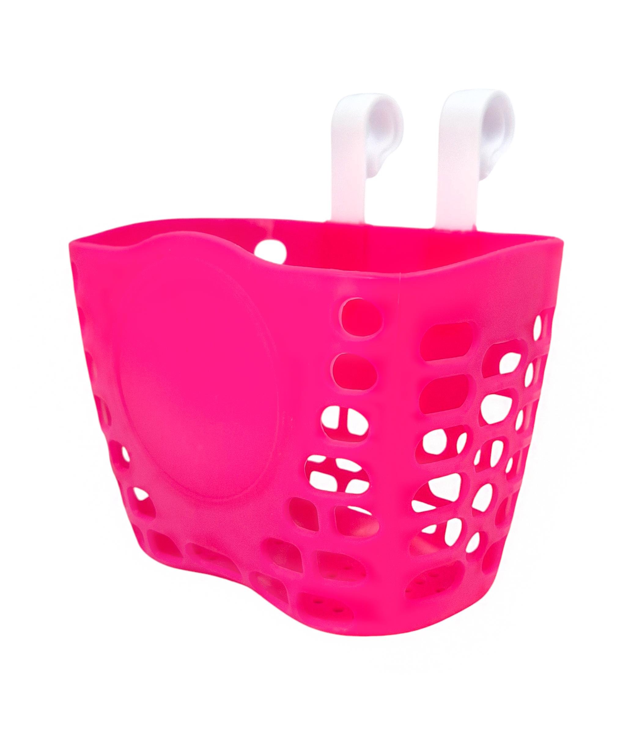 Корзина на детский велосипед/самокат 19 мм Розовый (G0001910)