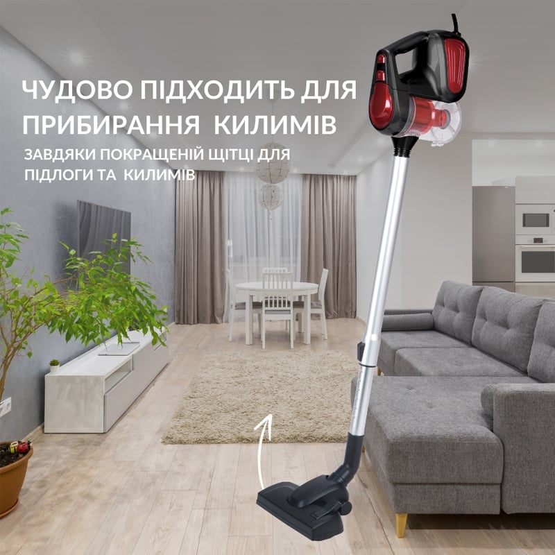 Пылесос Magio MG-910 ручной вертикальный 600W (tf7451) - фото 4 Пылесос Magio MG-910 ручной вертикальный 600W (tf7451) - фото 4