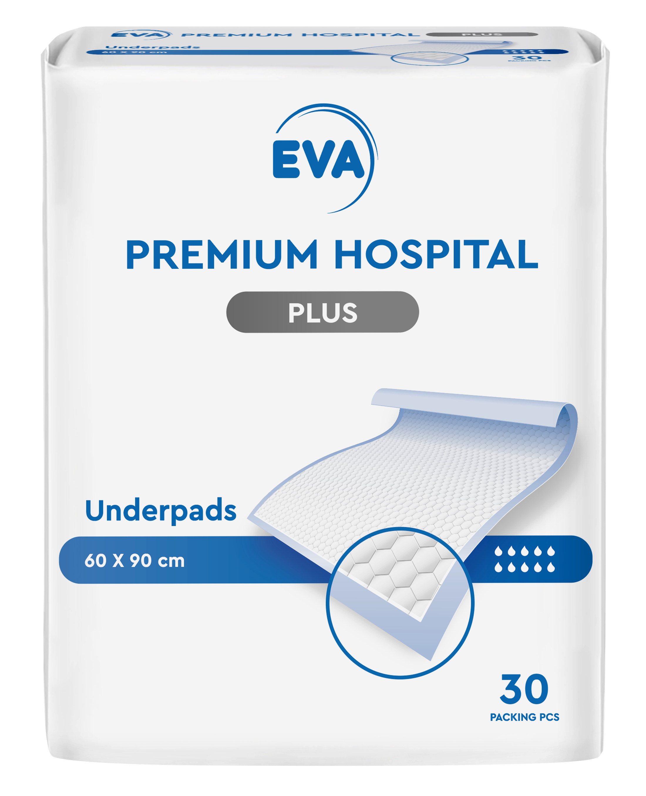 Пеленки EVA optima hospital Plus 60х90 см (15194217)