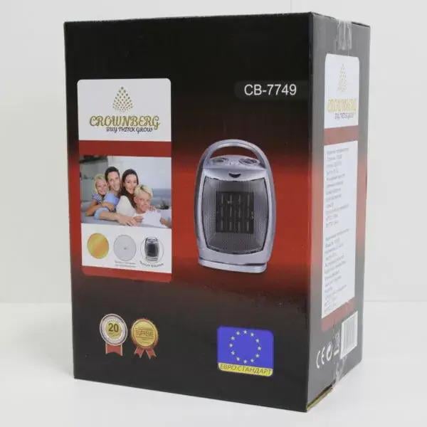 Тепловентилятор керамический Crownberg CB 7749 - фото 5