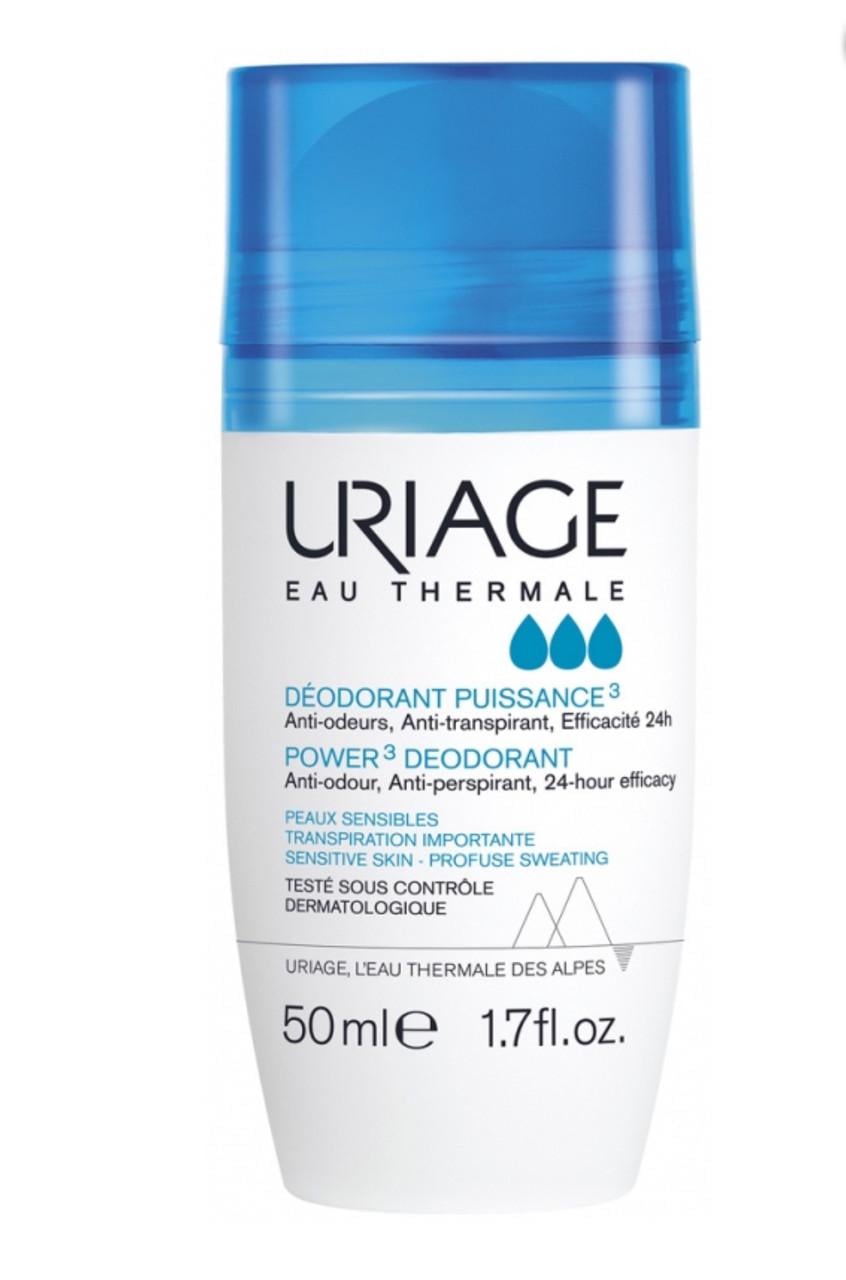 Дезодорант шариковый Uriage Deodorant Puissance 3 50 мл (2288945711)