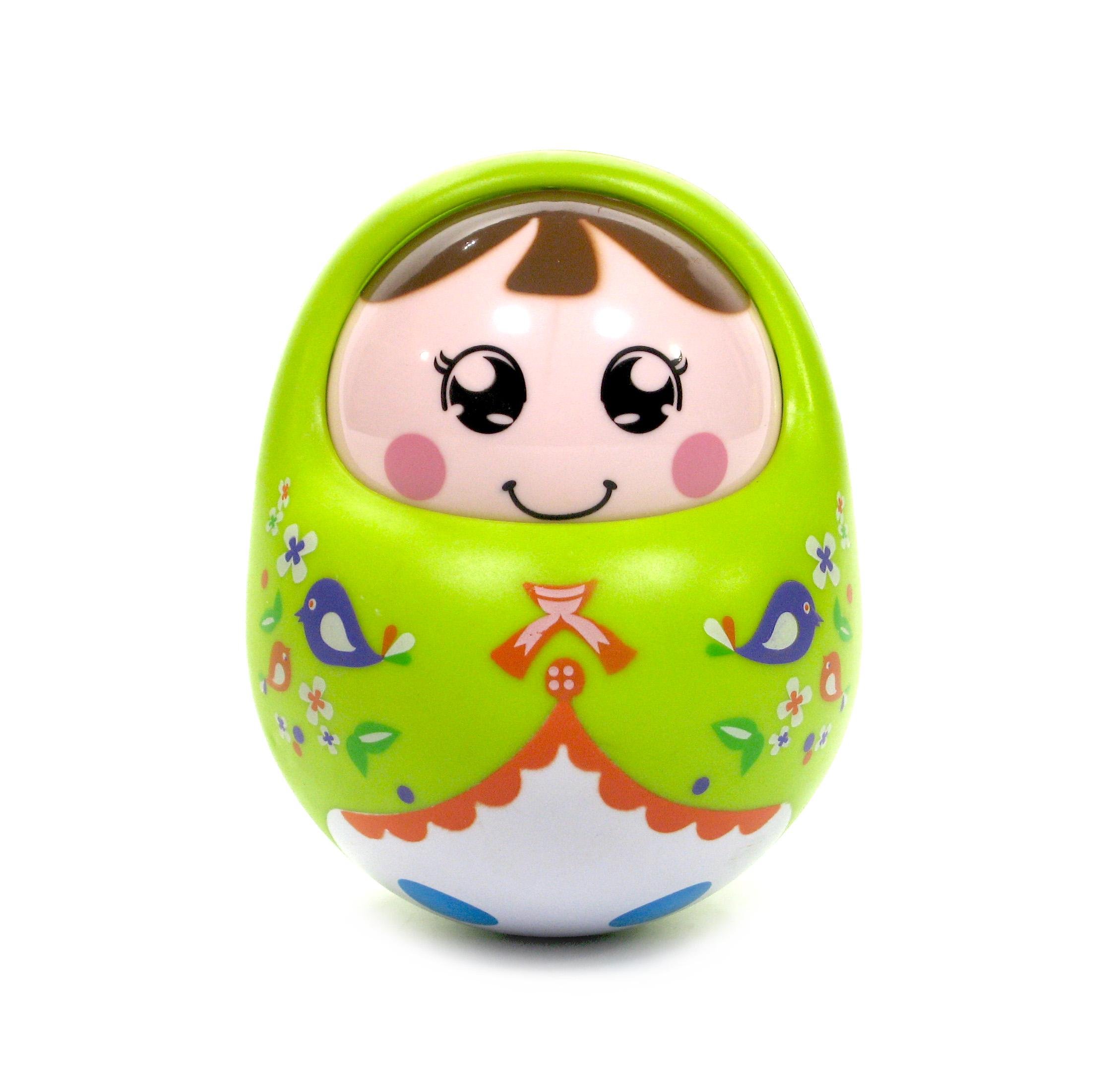 Неваляшка 208 з рухомим обличчям Синій (208 G)