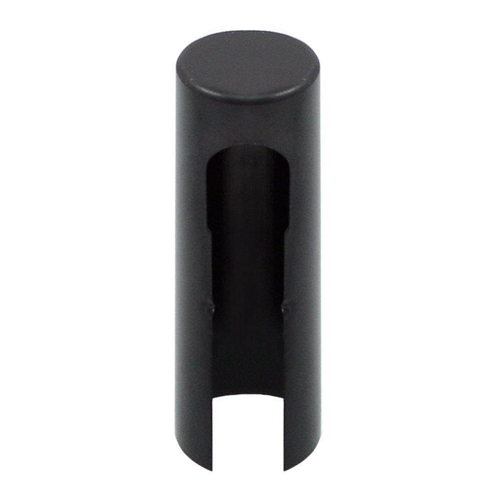 Колпачок на занавес 14 мм D14х46 Черный матовый Колпачок на занавес 14 мм D14х46 Черный матовый