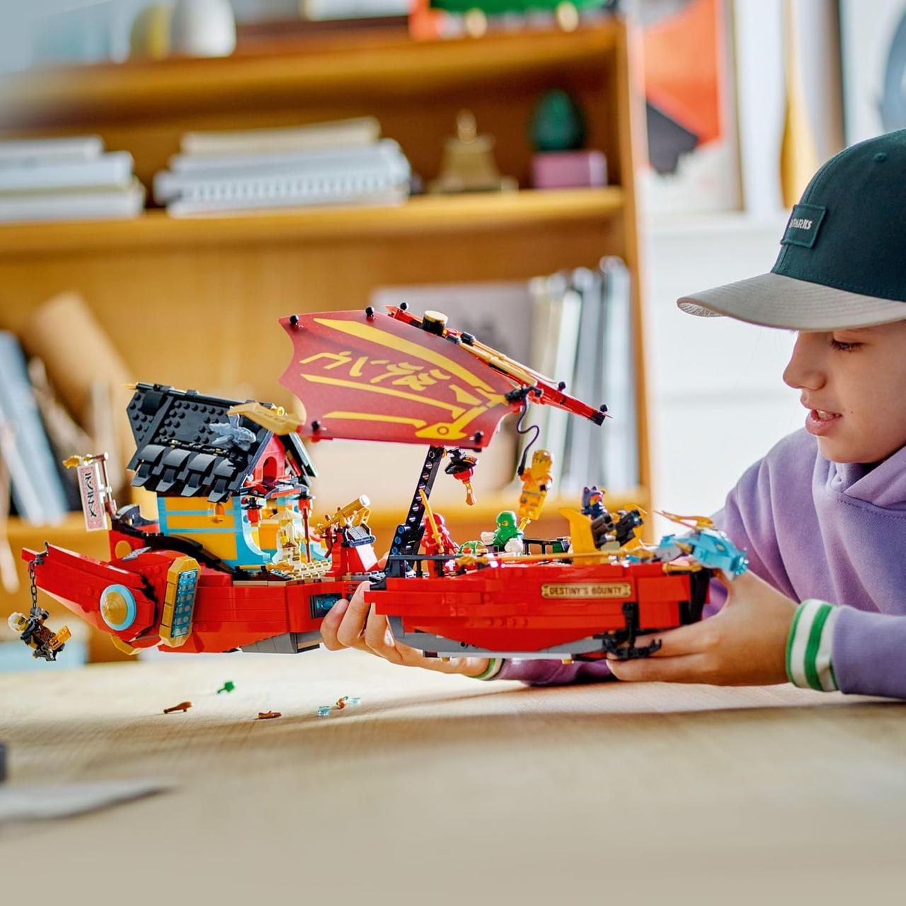 Конструктор Ninjago Подарок судьбы - гонка со временем 1749 деталей (2651827414) - фото 6 Конструктор Ninjago Подарок судьбы - гонка со временем 1749 деталей (2651827414) - фото 6