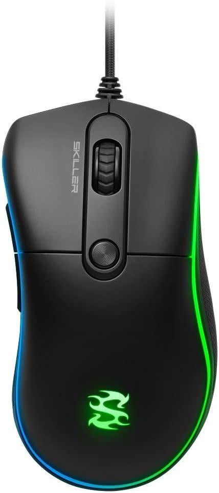Игровая мышь Sharkoon Skiller SGM2 USB 6400 DPI 6 кнопок Черный