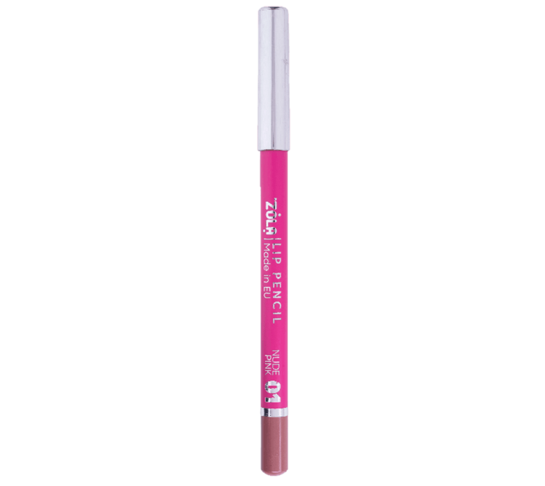 Карандаш для губ Zola Lip Pencil 01 Nude Pink Нюдово-розовый