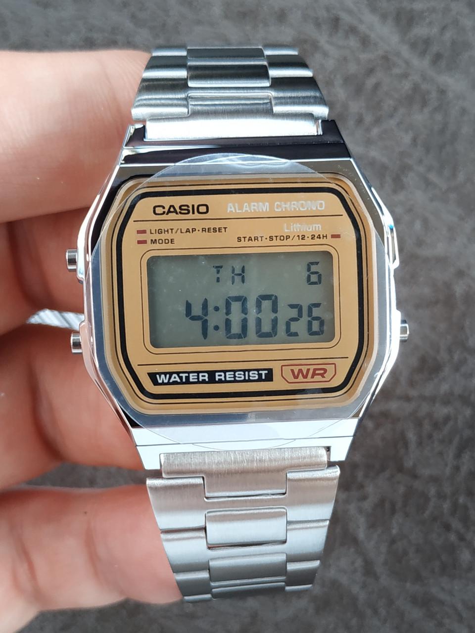 Наручные часы мужские Casio A158WEA-9EF Vintage с подсветкой (2825239561)