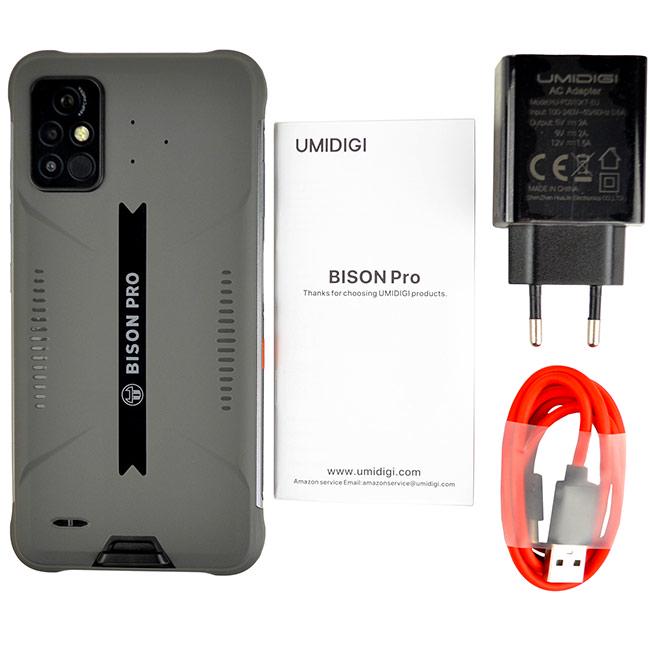 Смартфон Umidigi Bison Pro 8/128Gb Storm-gray - фото 9 Смартфон Umidigi Bison Pro 8/128Gb Storm-gray - фото 9