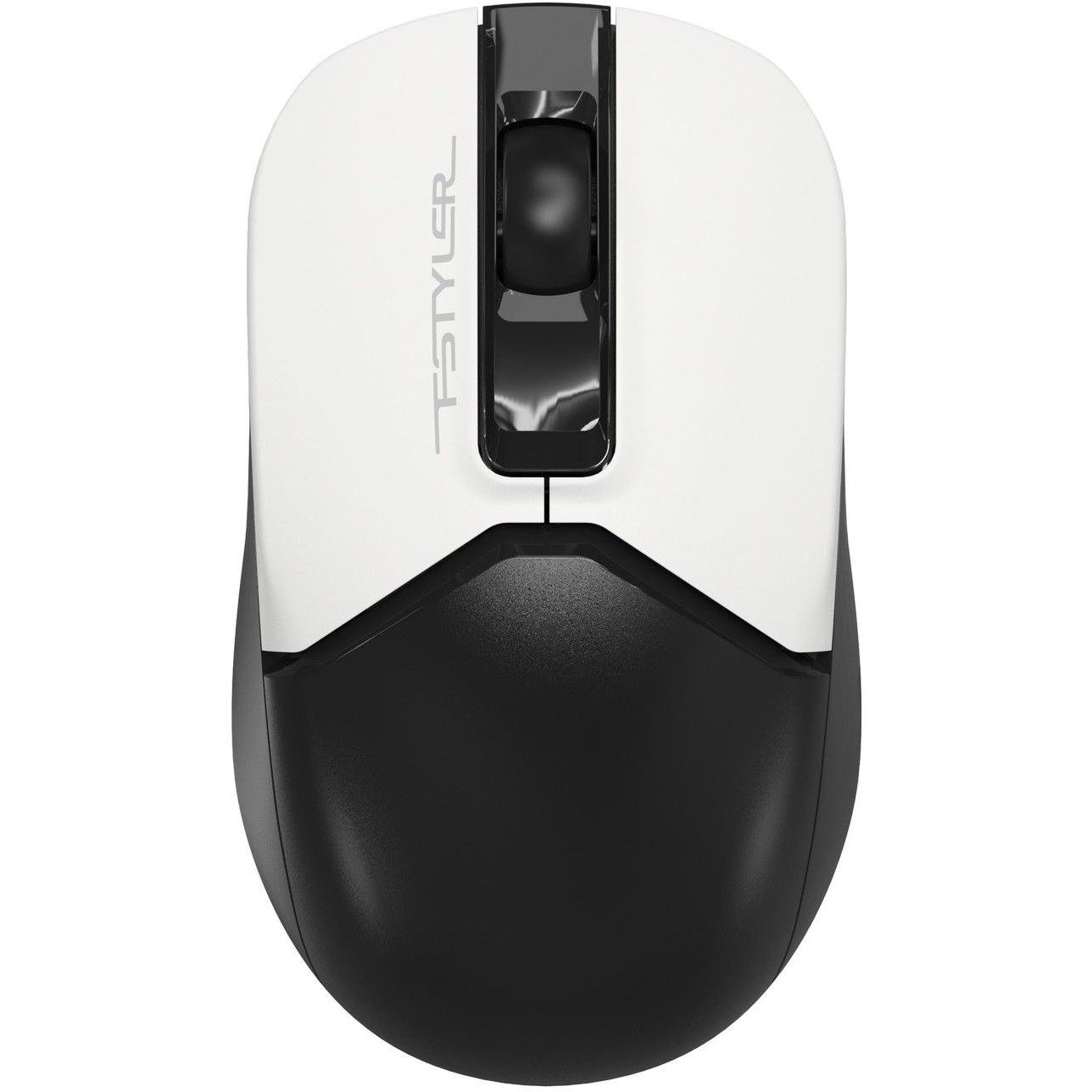Компьютерная мышка беспроводная A4Tech FG12S Black/White (26450719)
