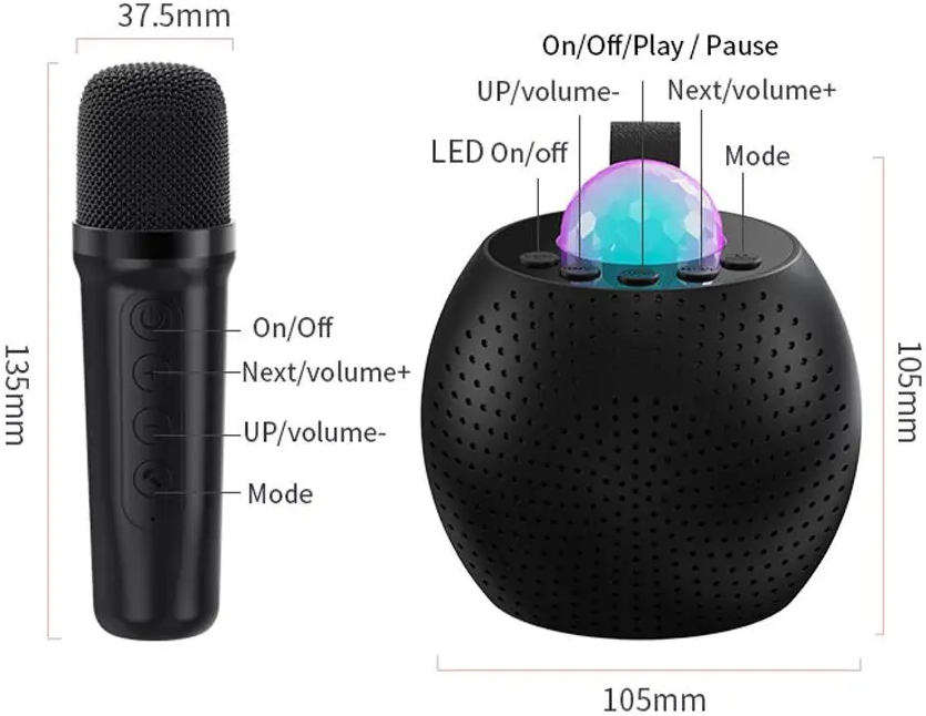 Колонка Z1 Bluetooth с микрофором 2 шт. (28211432) - фото 7 Колонка Z1 Bluetooth с микрофором 2 шт. (28211432) - фото 7