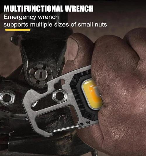 Фонарь многофункциональный 5138/KL-535-COB ULTRA white/yellow/red магнит/отвертка/карабин/Power indicator/USB-C - фото 9