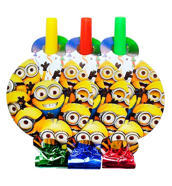 Дудки язычки Миньоны 6 шт. 13 см