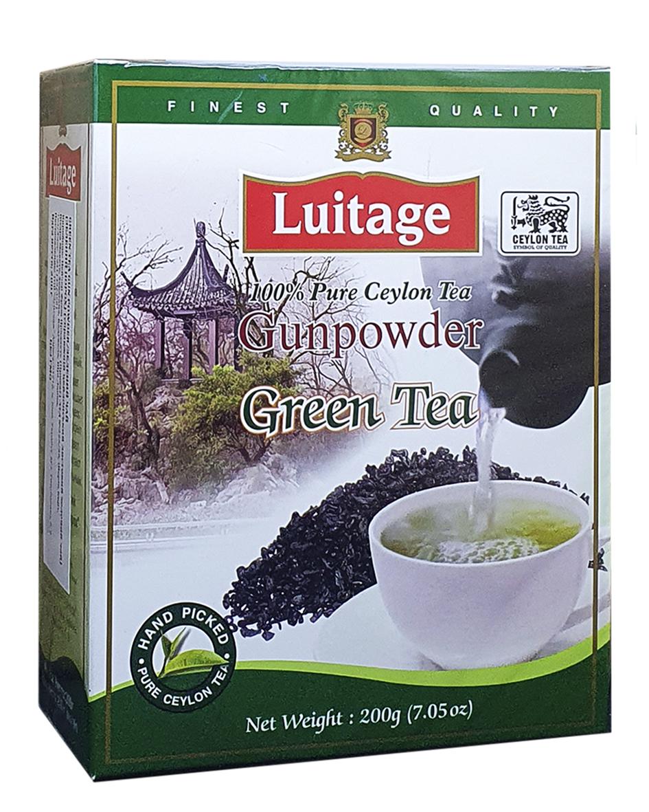 Чай зеленый Luitage Green Tea Gunpowder 200 г (53689) Чай зеленый Luitage Green Tea Gunpowder 200 г (53689)