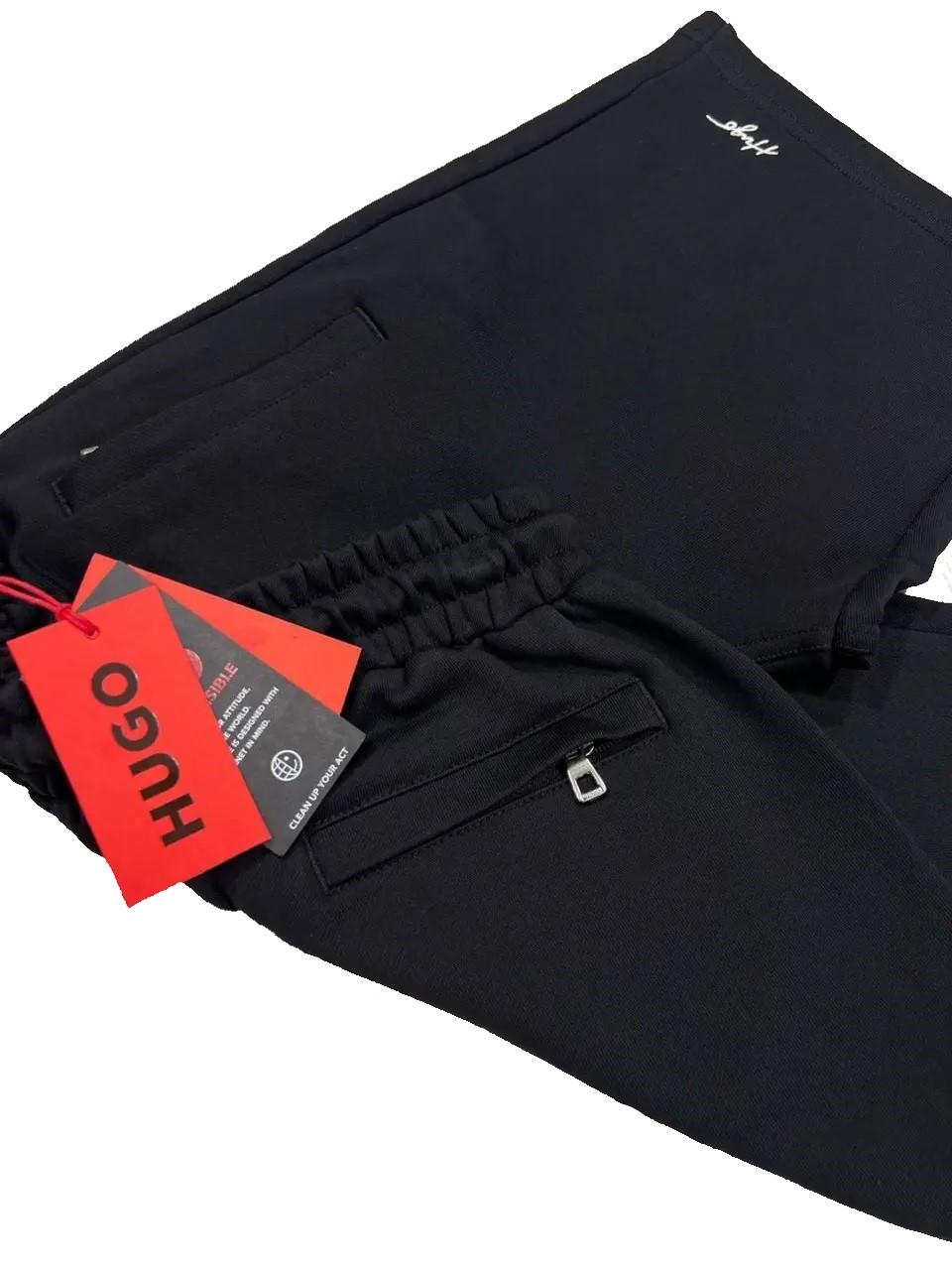 Шорты мужские Hugo Boss Handwritten Logo HB-5048 3XL Black - фото 3 Шорты мужские Hugo Boss Handwritten Logo HB-5048 3XL Black - фото 3