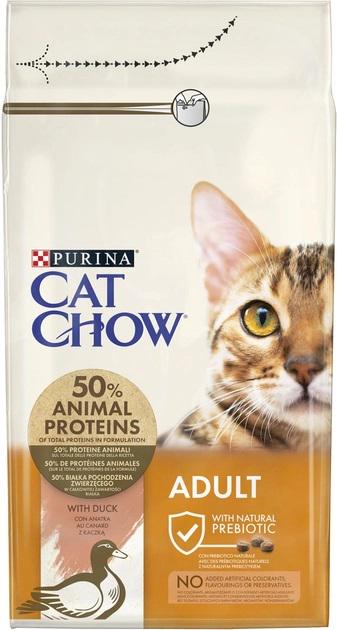 Сухой корм для кошек Purina Cat Chow с уткой 1,5 кг - фото 2