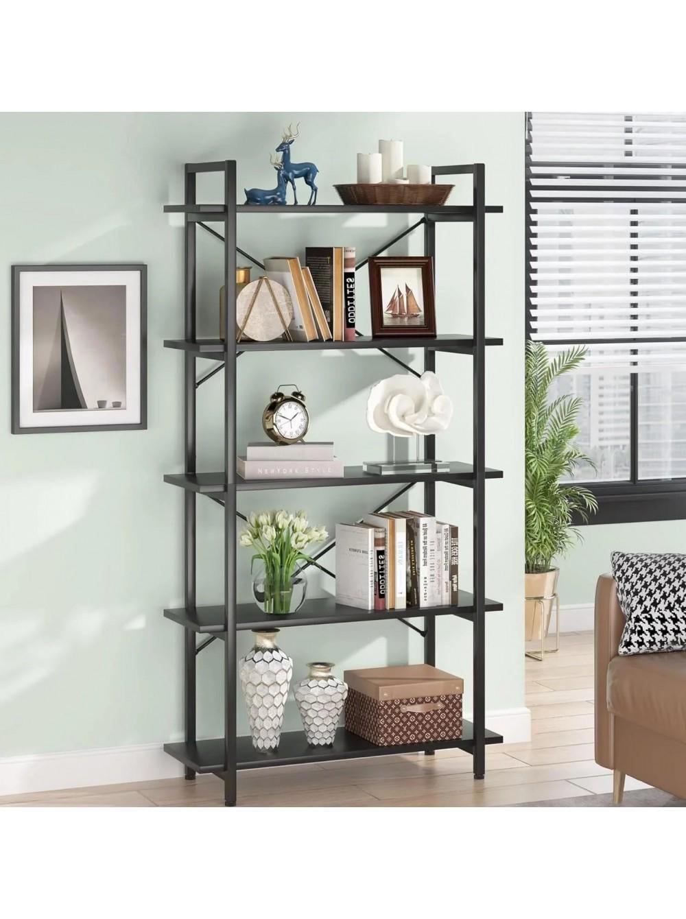 Стеллаж MSM Etagere 6 5-ярусный Черный (U0190-2)