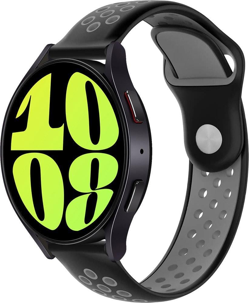 Ремінець Sport для Galaxy Watch 6 44 мм Black/Grey (37633-53) Ремінець Sport для Galaxy Watch 6 44 мм Black/Grey (37633-53)