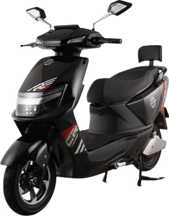 Электроскутер двухместный Crosser CR16 Drive 2500W графеновая батарея 72V/23Ah Черный