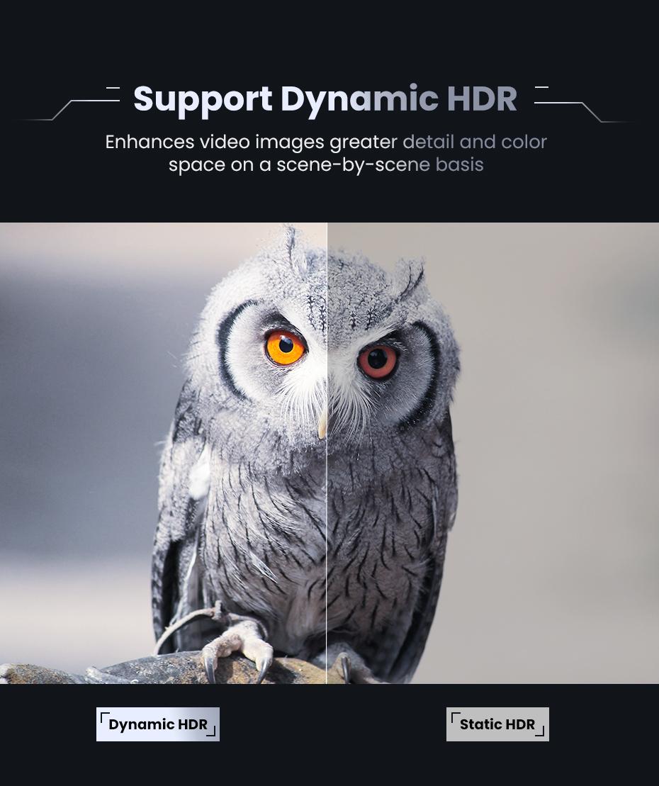 Кабель UGREEN HDMI 2.1 4K 120Hz 48 Гбіт/с 3D Dolby Atmos HDR 10+ eARC HDCP 2.3 1080p 240Hz 1,5 м Чорний (70320) - фото 10