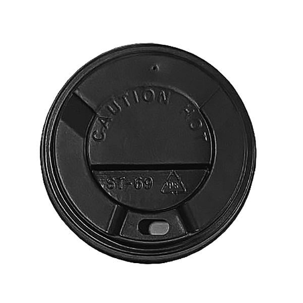 Кришки ST-69 для паперових стаканів 175 мл 69 мм 100 шт. Чорний (24588228) - фото 2 Кришки ST-69 для паперових стаканів 175 мл 69 мм 100 шт. Чорний (24588228) - фото 2