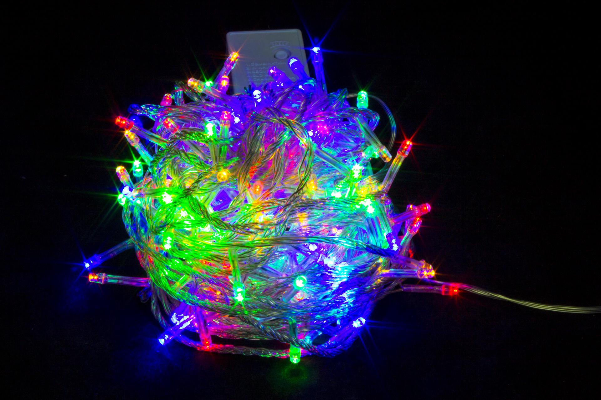 Гирлянда-нить String-Lights 100M-1 7 м Разноцветный (7510)