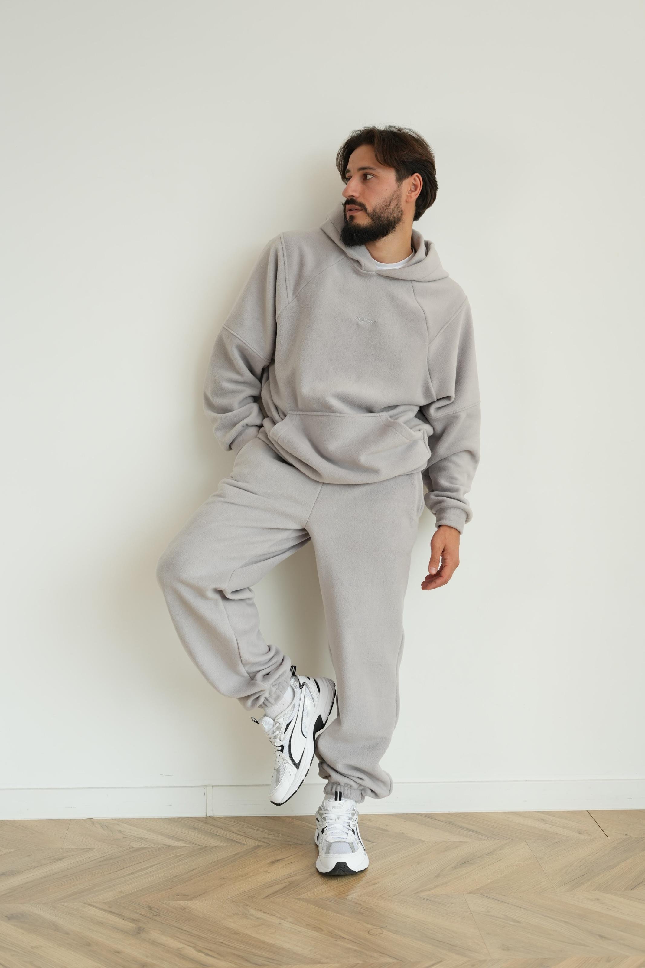 Костюм чоловічий флісовий BASE 3XL Світло-сірий (10204XXXLm)