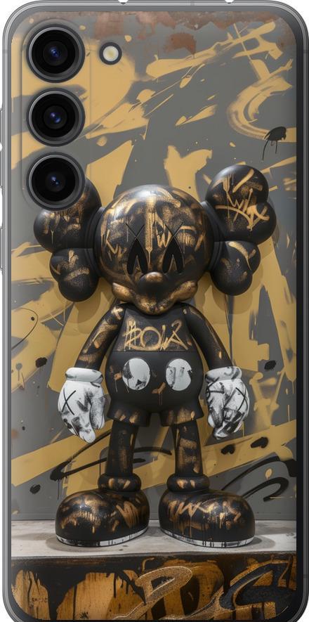 Чехол на Samsung Galaxy S23 Plus Bronze kaws (6097u-2905-42517)