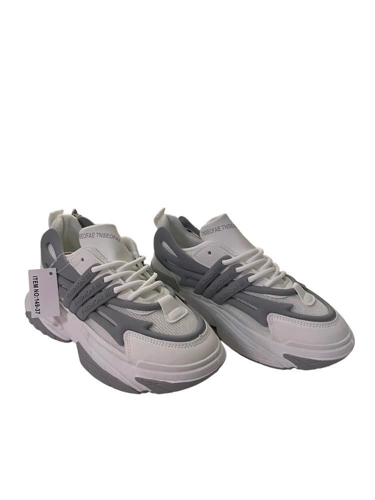 Кросівки Violeta 149-37x04 жіночі Біло-сірий (192226-1) - фото 2