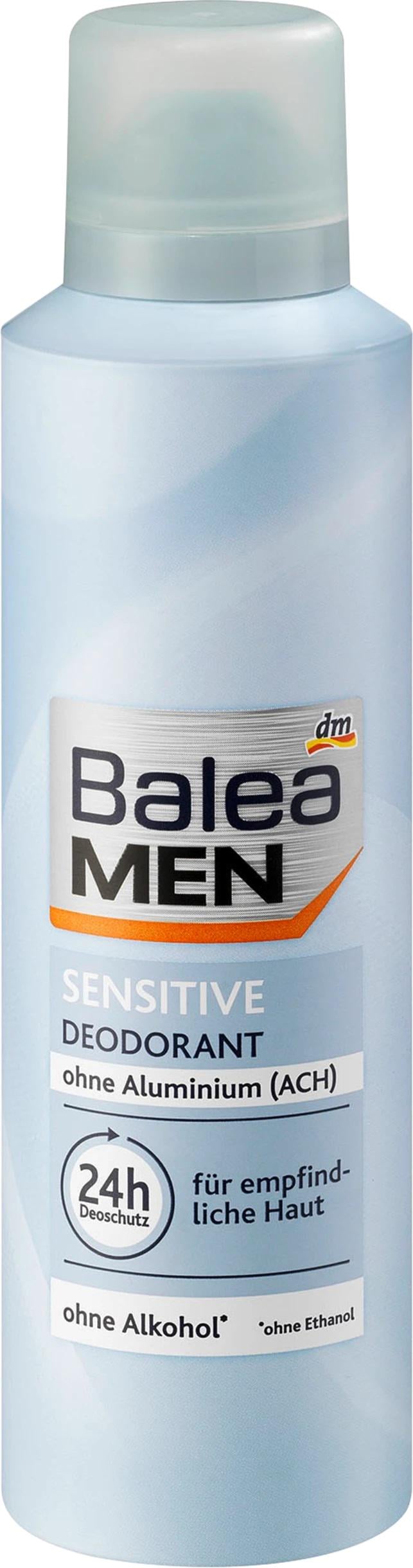 Дезодорант-антиперспирант аэрозольный мужской Balea Men Sensitive 200 мл (7997) Дезодорант-антиперспирант аэрозольный мужской Balea Men Sensitive 200 мл (7997)