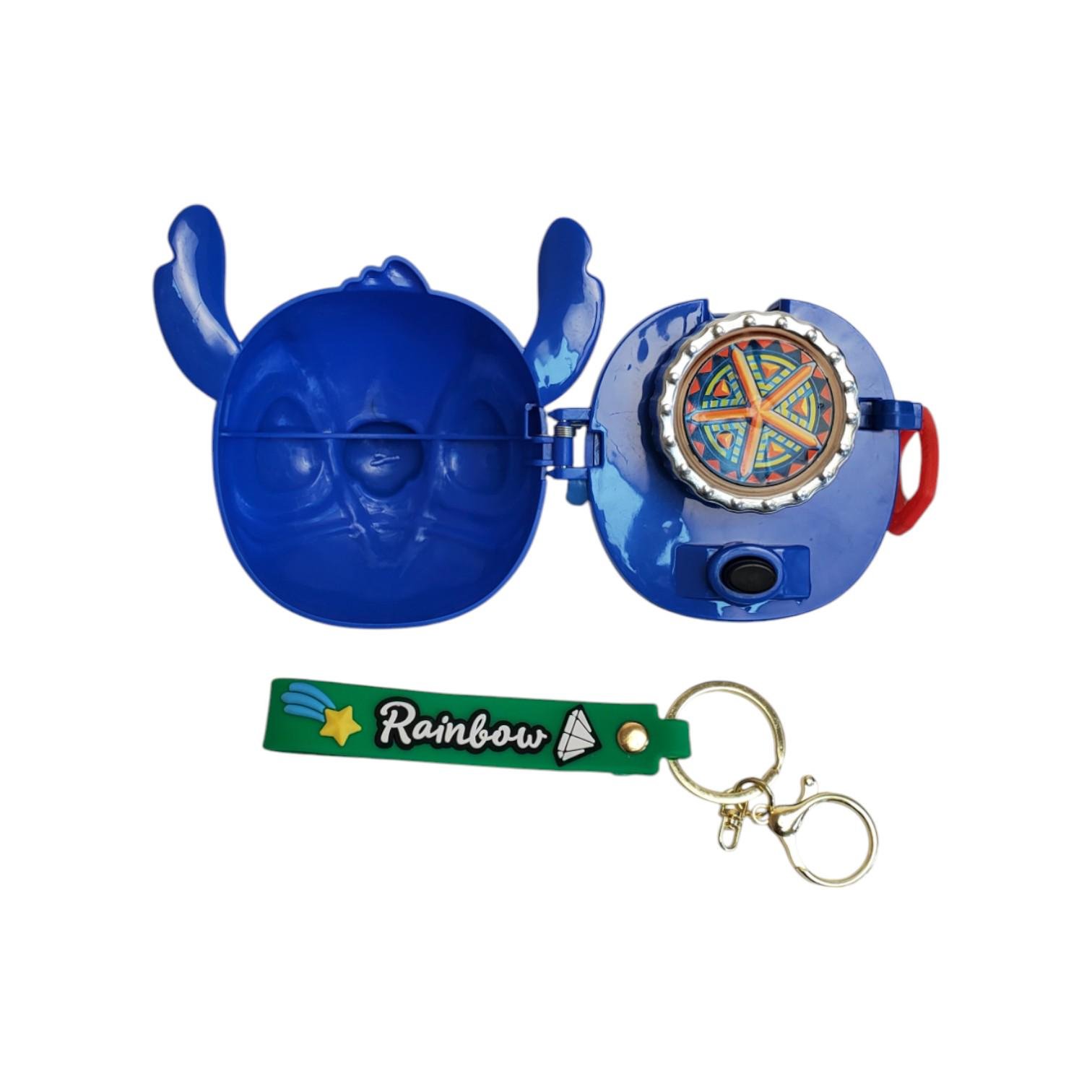 Іграшка бейблейд японська дзиґа Stitch Gyro Launcher Синій (WK2012) - фото 3 Іграшка бейблейд японська дзиґа Stitch Gyro Launcher Синій (WK2012) - фото 3