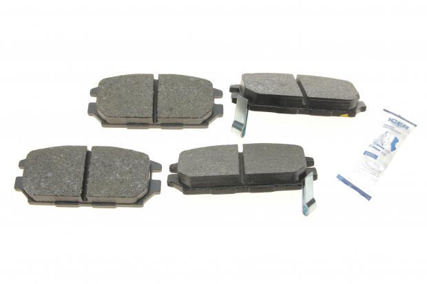 Колодки тормозные задние ICER для Mitsubishi Lancer V-VII 94-13/Galant VII 92-96/Space Wagon 98-04 (140983)
