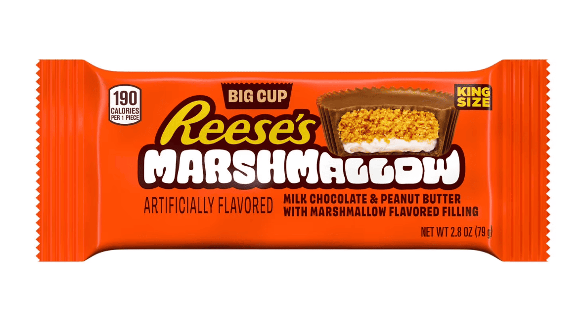 Шоколаді цукерки Reese's Big Cup Marshmallow Peanut Butter Cups 79 г
