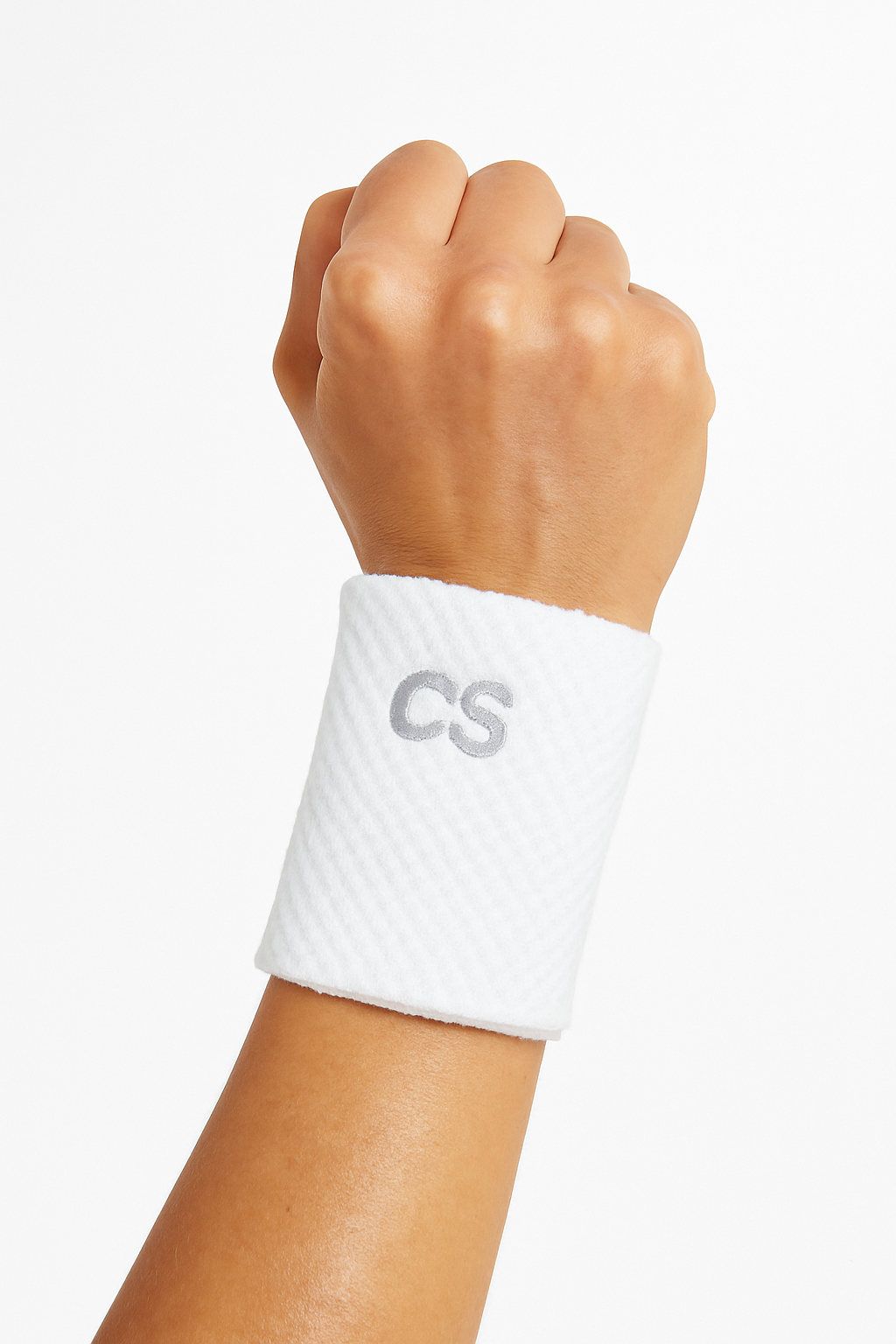 Напульсник спортивный на руку Compressport Racing Sweatbands White (XBNU10490001TU)