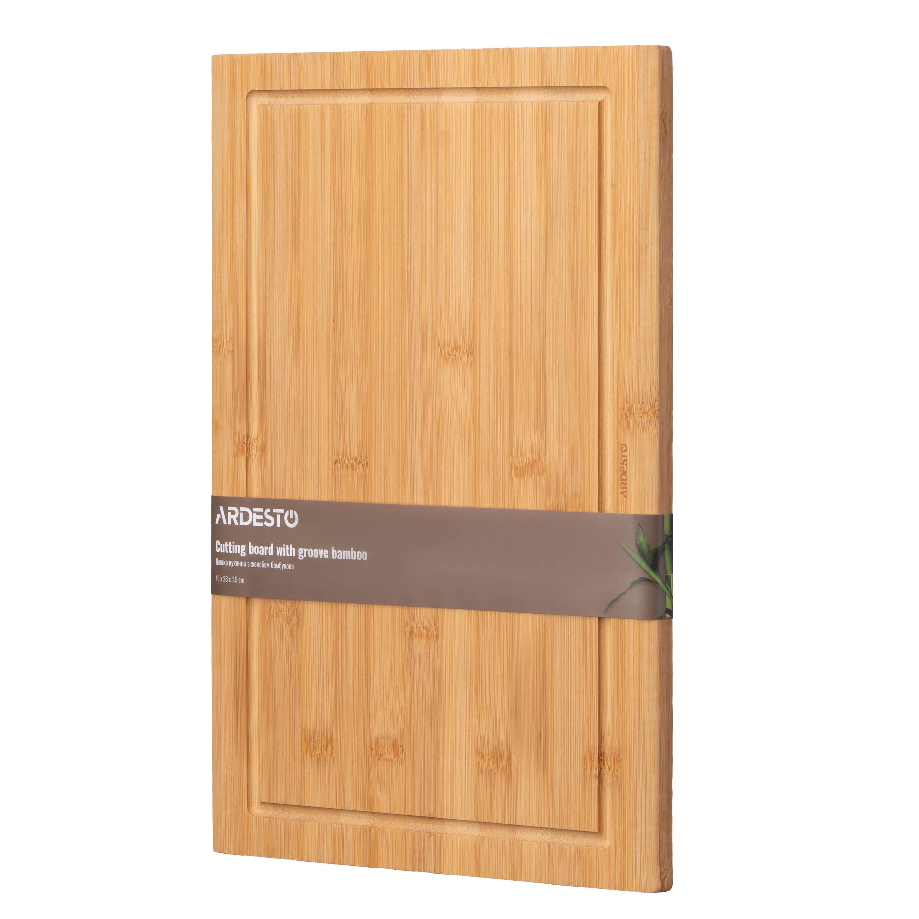 Доска кухонная с желобом Ardesto Midori 40х28х1,5 см (28745700)