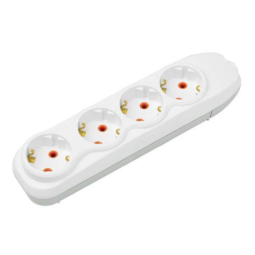 Колодка Nilson 4 гн. з заземленням (44130100)