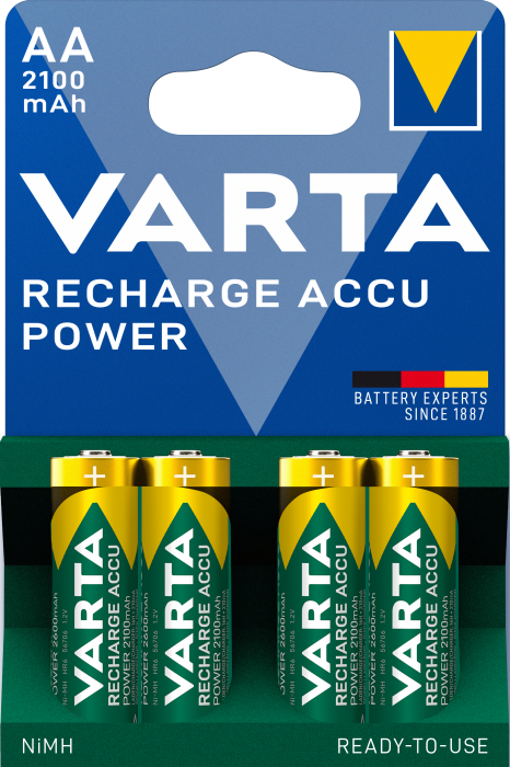 Акумулятор Varta AA 2100mAh Ni-MH 4 шт. (37715402)
