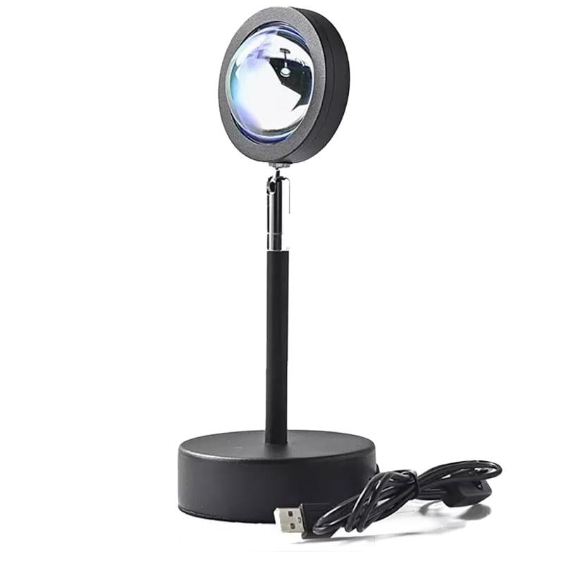 Проекционный светильник USB проектор Sunset Lamp 16 цветов с пультом (120.613)