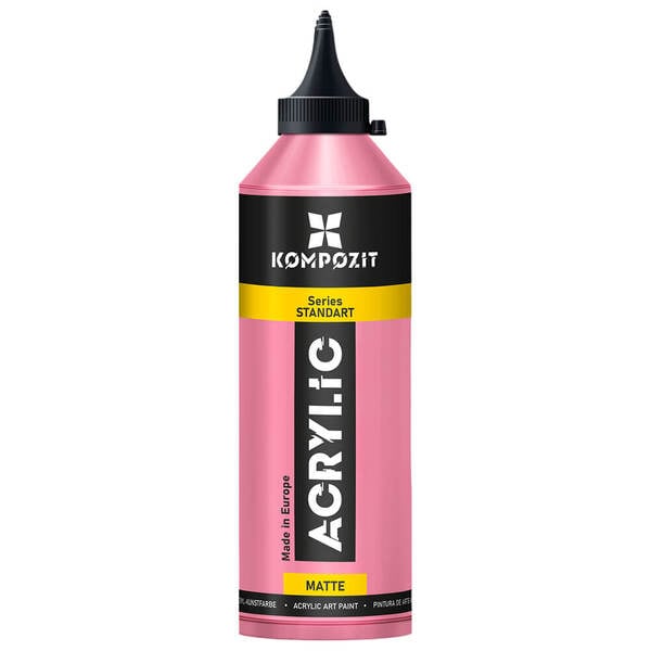 Акрилова фарба ART Kompozit Standart 023 500 мл Світла троянда (KT500023) - фото 1 Акрилова фарба ART Kompozit Standart 023 500 мл Світла троянда (KT500023) - фото 1