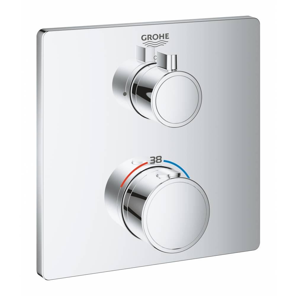 Внешняя часть смесителя Grohe GROHTHERM 24078000 с термостатом Хром (71753)