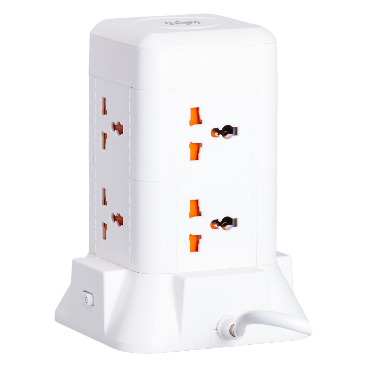 Подовжувач HP-5-3MF з лампою на 6 універсальних розеток з 2 USB/1 Type-C/бездротова зарядка 4,8 м (7426) - фото 7 Подовжувач HP-5-3MF з лампою на 6 універсальних розеток з 2 USB/1 Type-C/бездротова зарядка 4,8 м (7426) - фото 7