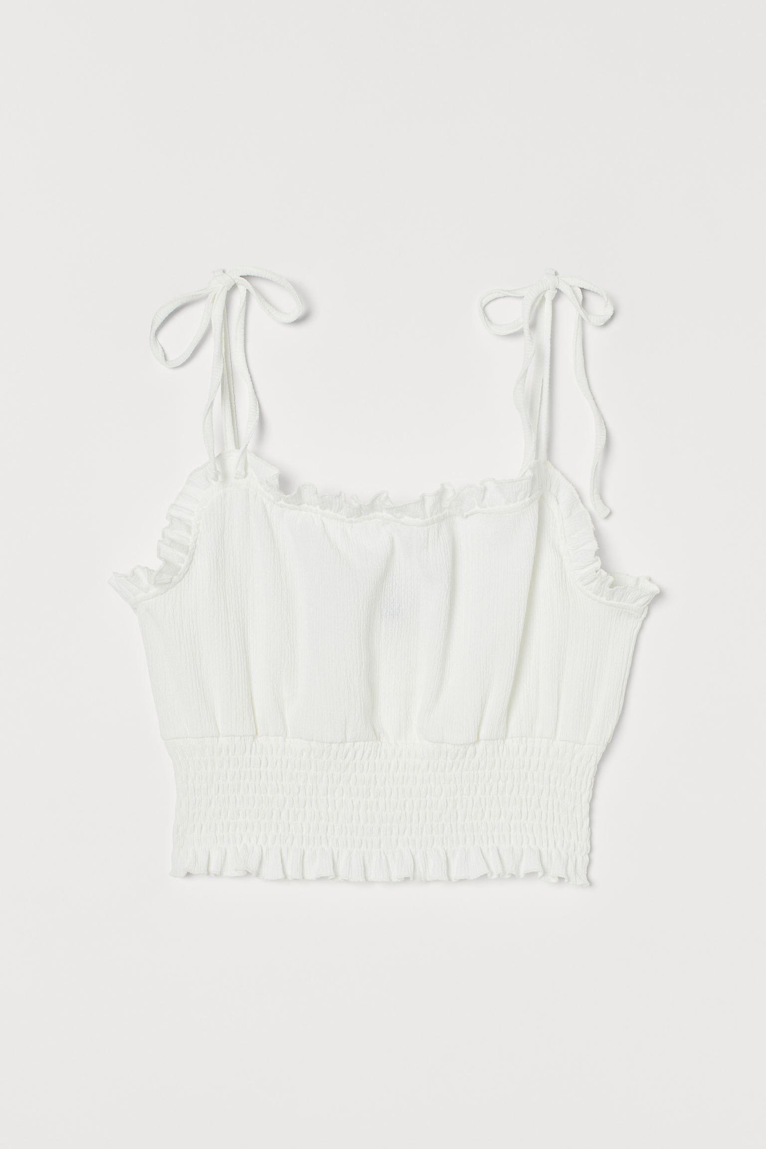 Топ H&M XL Білий (SQ17038766571)